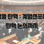 윤석열 탄핵